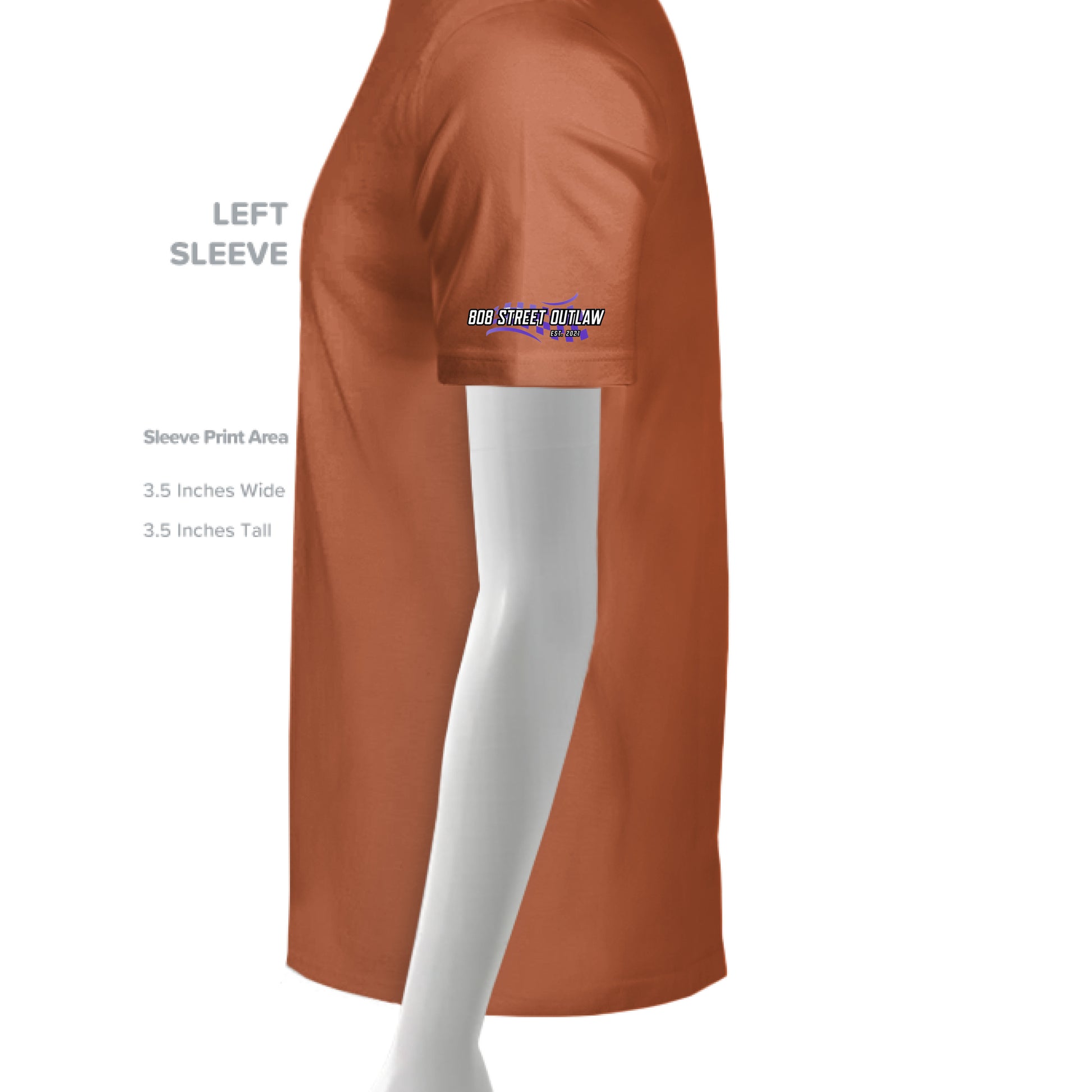 TEXAS ORANGE - SLEEVE_LEFT